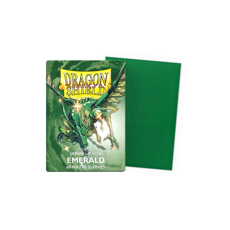 Dragon Shield - Japanese Sleeves Emerald x60