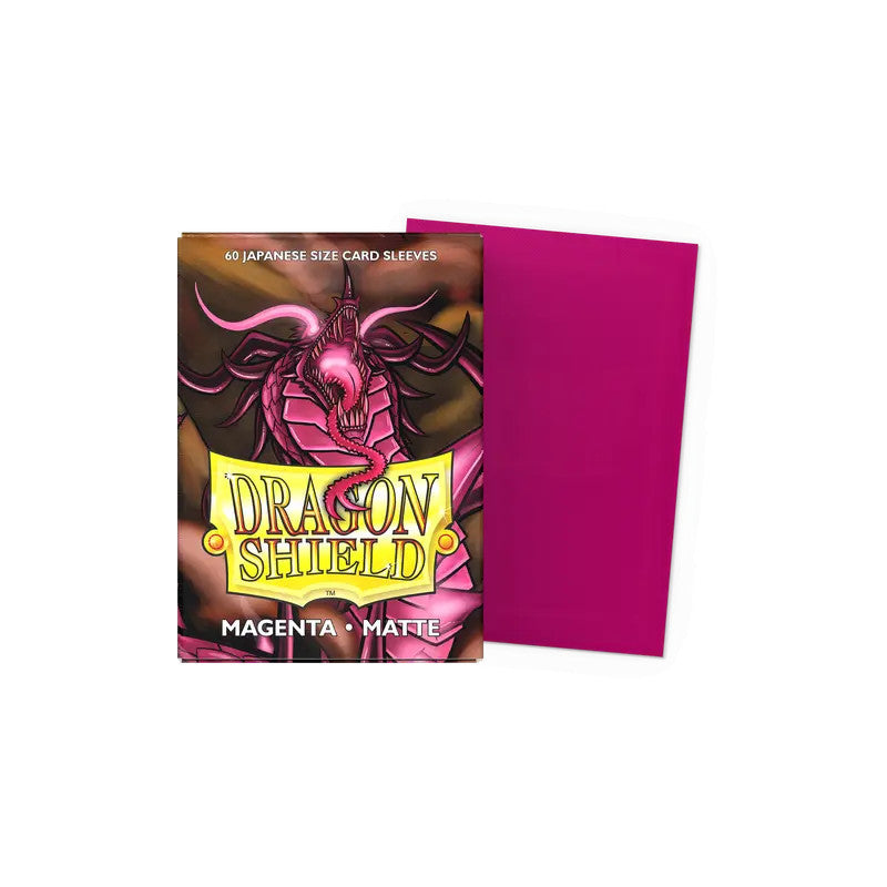 Dragon Shield - Japanese Sleeves Matte Magenta x60