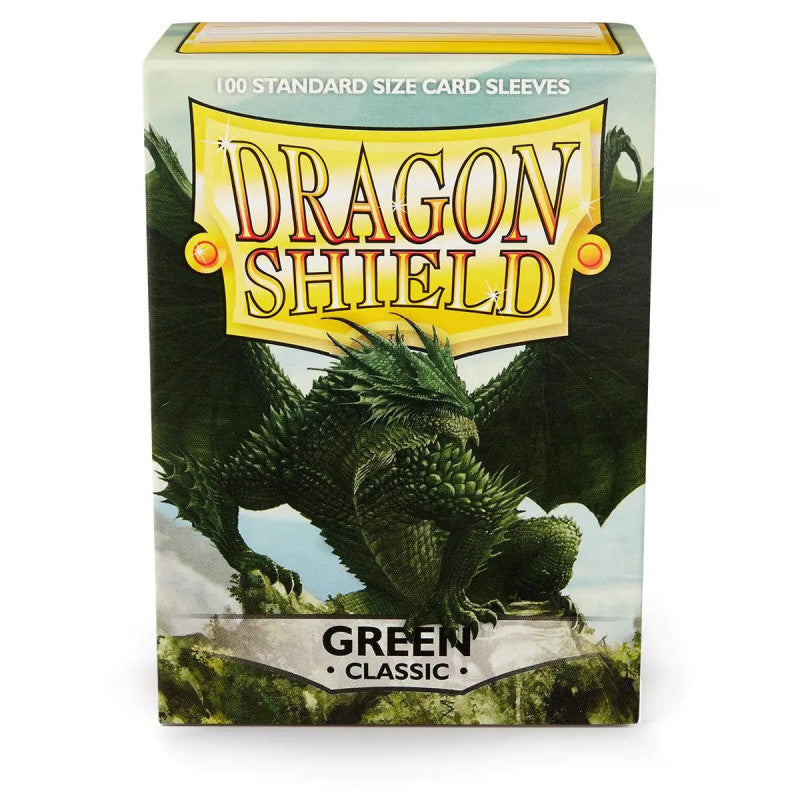 Dragon Shield - Standard Sleeves Green x100