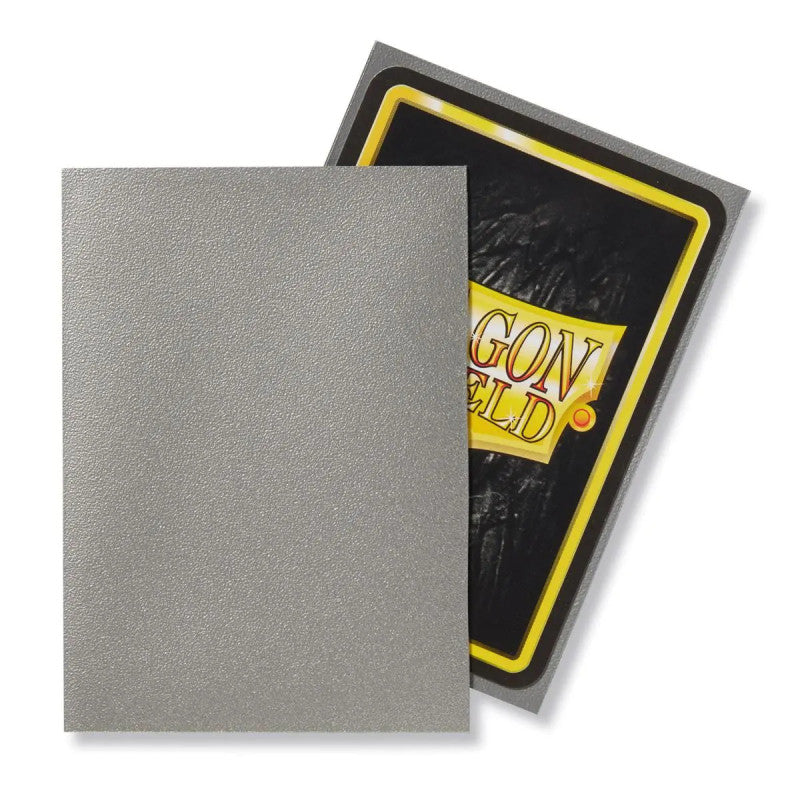 Dragon Shield - Standard Sleeves Matte Silver x100