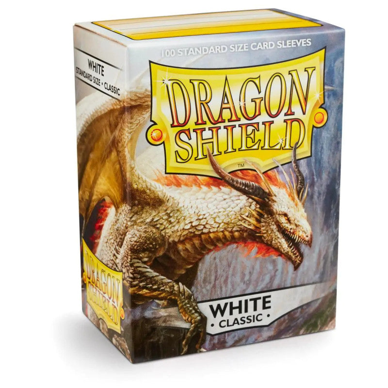 Dragon Shield - Standard Sleeves White x100