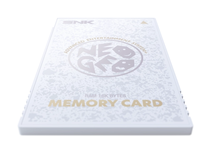 CARTE MEMOIRE BLANCHE NEOGEO AES+
