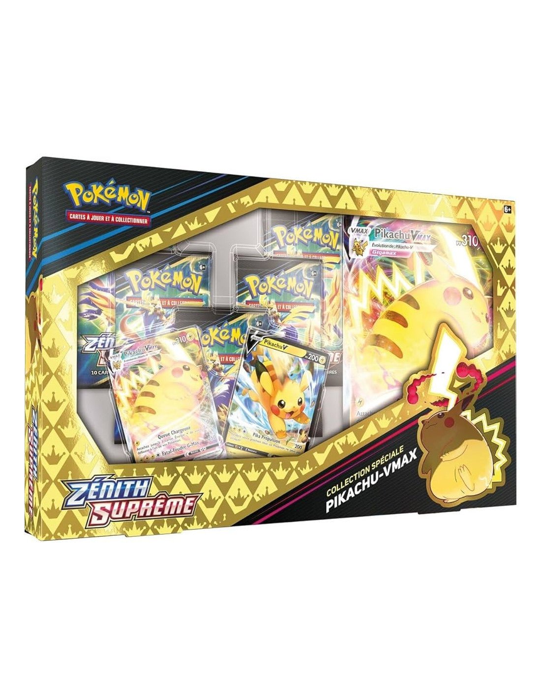 ETB EV06 - Ecarlate et Violet - Mascarade Crepusculaire + Coffret Pikachu Vmax Zenith suprême - RetroParty