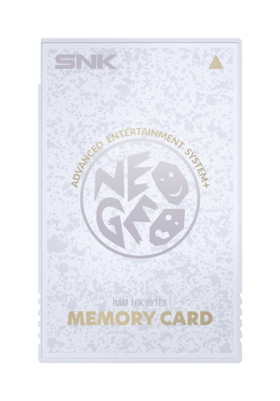 CARTE MEMOIRE BLANCHE NEOGEO AES+