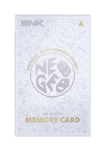 CARTE MEMOIRE BLANCHE NEOGEO AES+