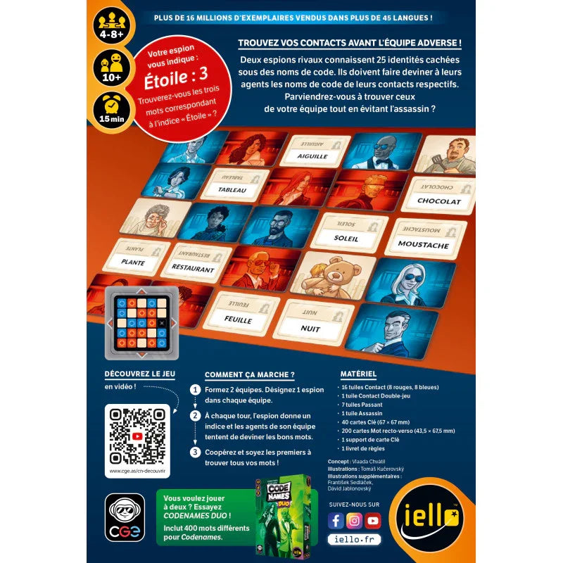 Codenames Nouvelle Edition