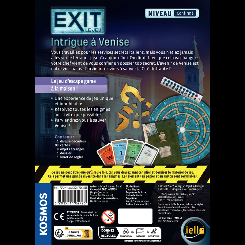 EXIT : Intrigue à Venise