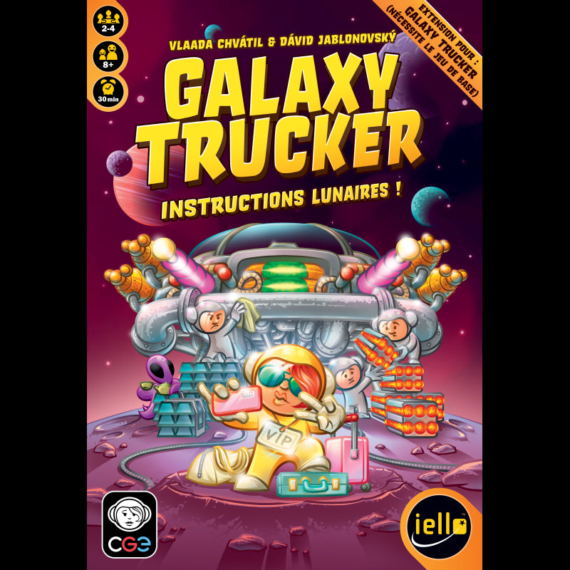 Galaxy Trucker : Instructions Lunaires