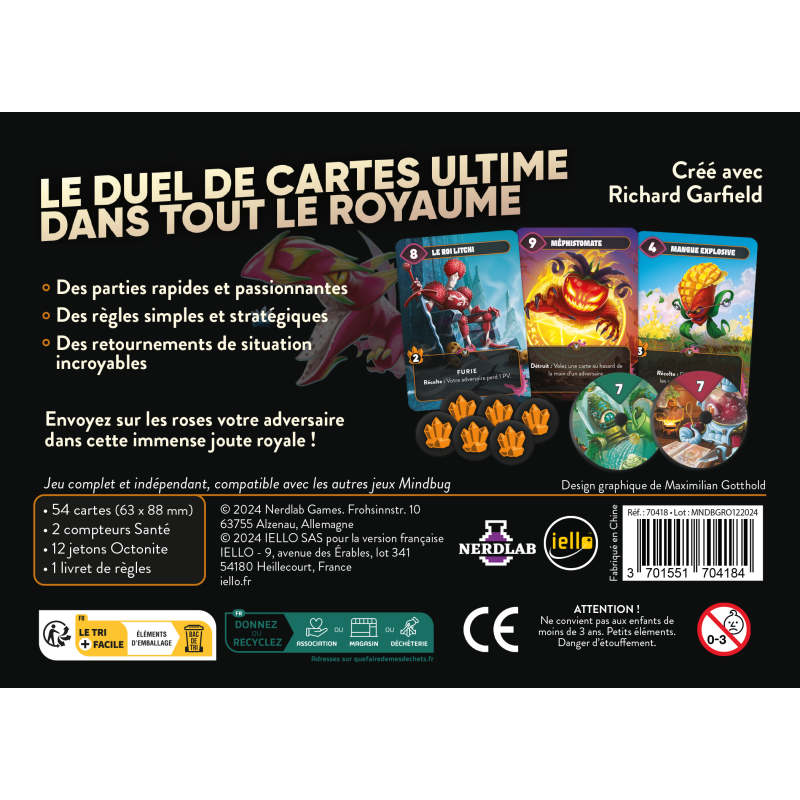 Mindbug : Bataille de Fruits Royale