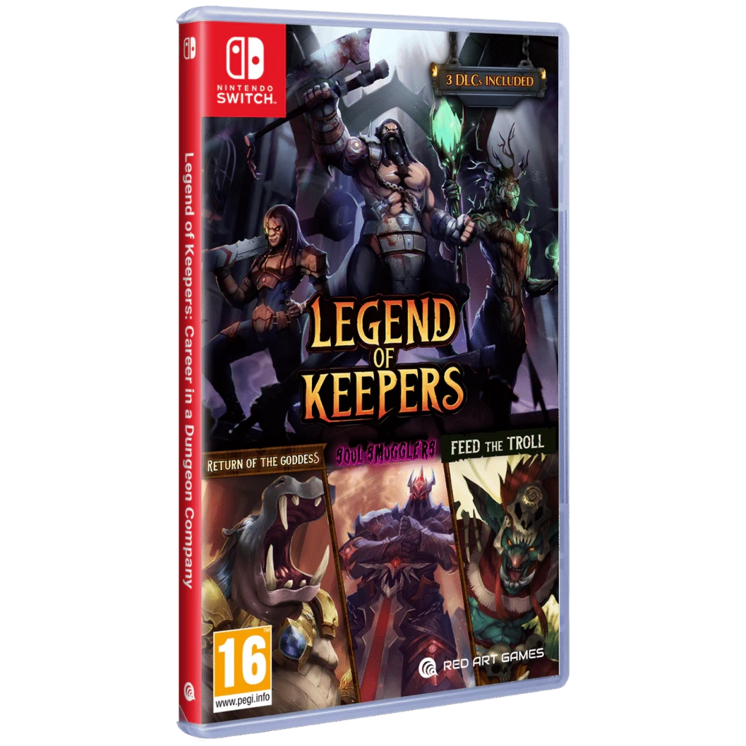 Legend Of Keepers + 3 DLC Inclus Nintendo Switch