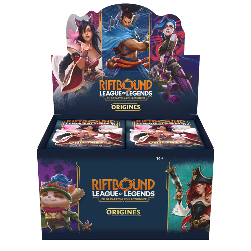 Riftbound: League of Legends TCG - Display Origines (24 Boosters) - FR