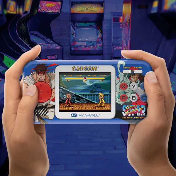 My Arcade - Pocket Player Super Street Fighter II + Etui de transport