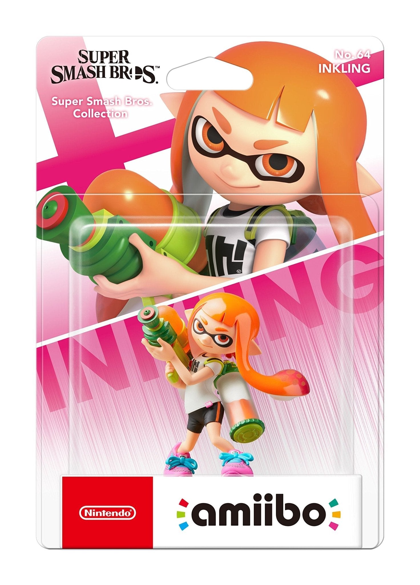 Nintendo Amiibo - Inkling Super Smash Bros - RetroParty