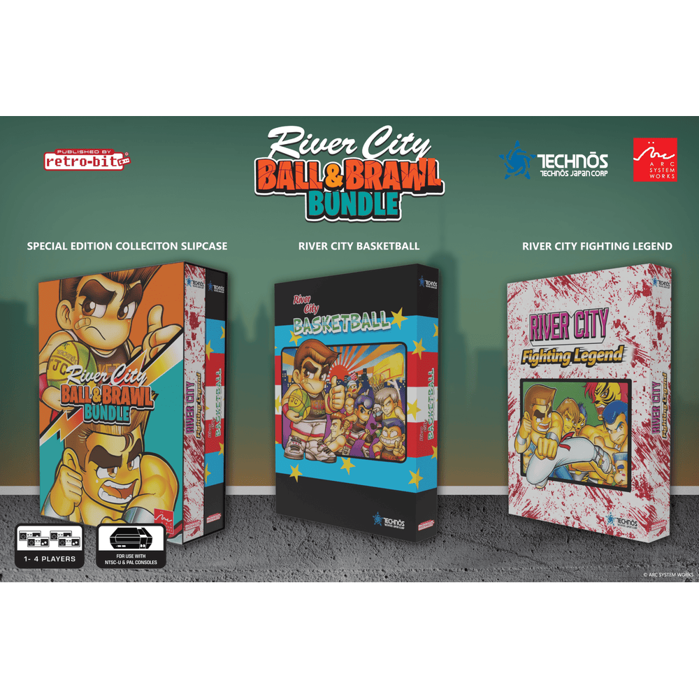 River City Ball & Brawl Bundle NES