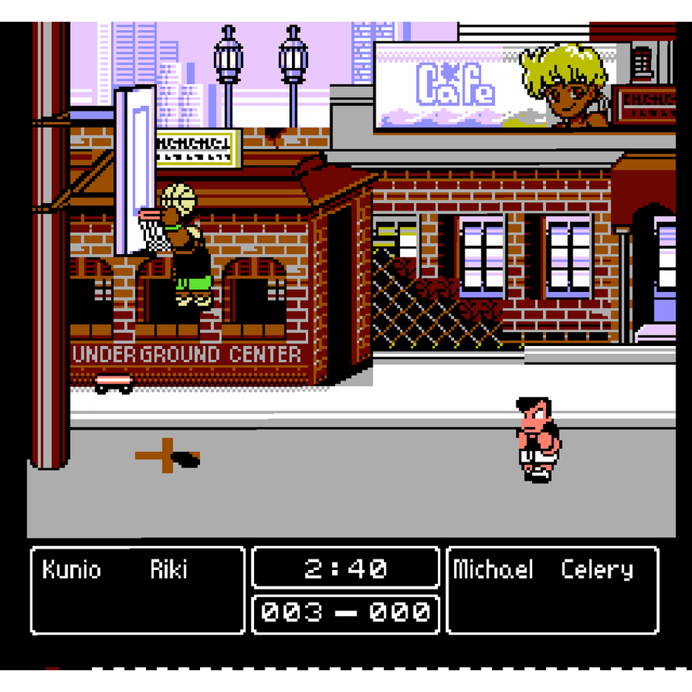 River City Basketball NES