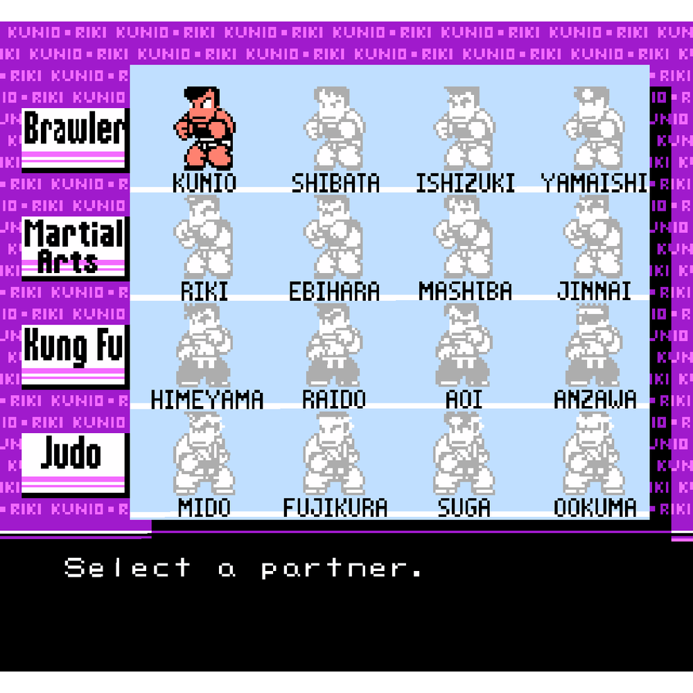 River City Fighting Legend NES