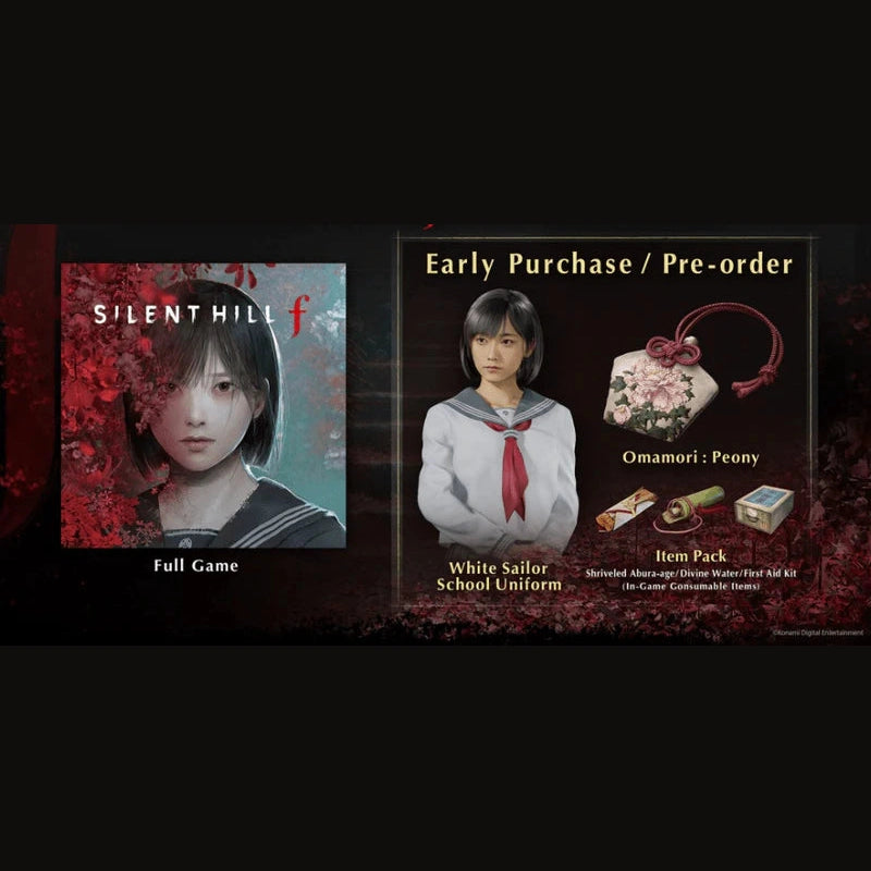 Silent Hill f Day One Edition PS5 + SteelBook offert