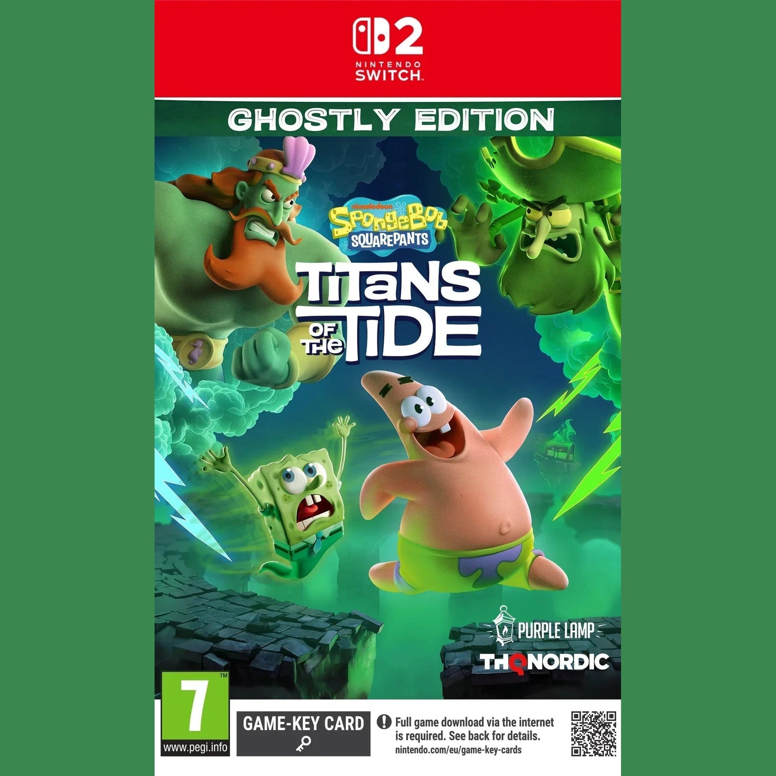 SpongeBob Titans of the Tide Ghostly Edition Switch 2