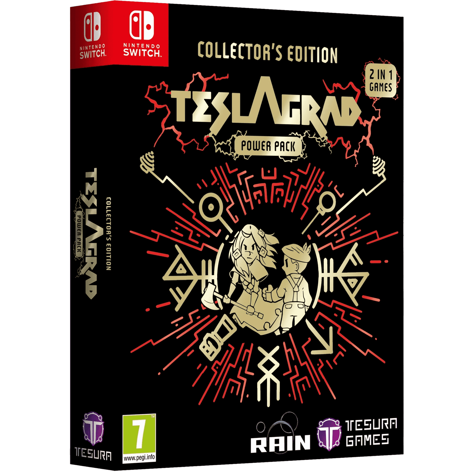 PRECO Teslagrad Power Pack Collector's Edition Nintendo Switch