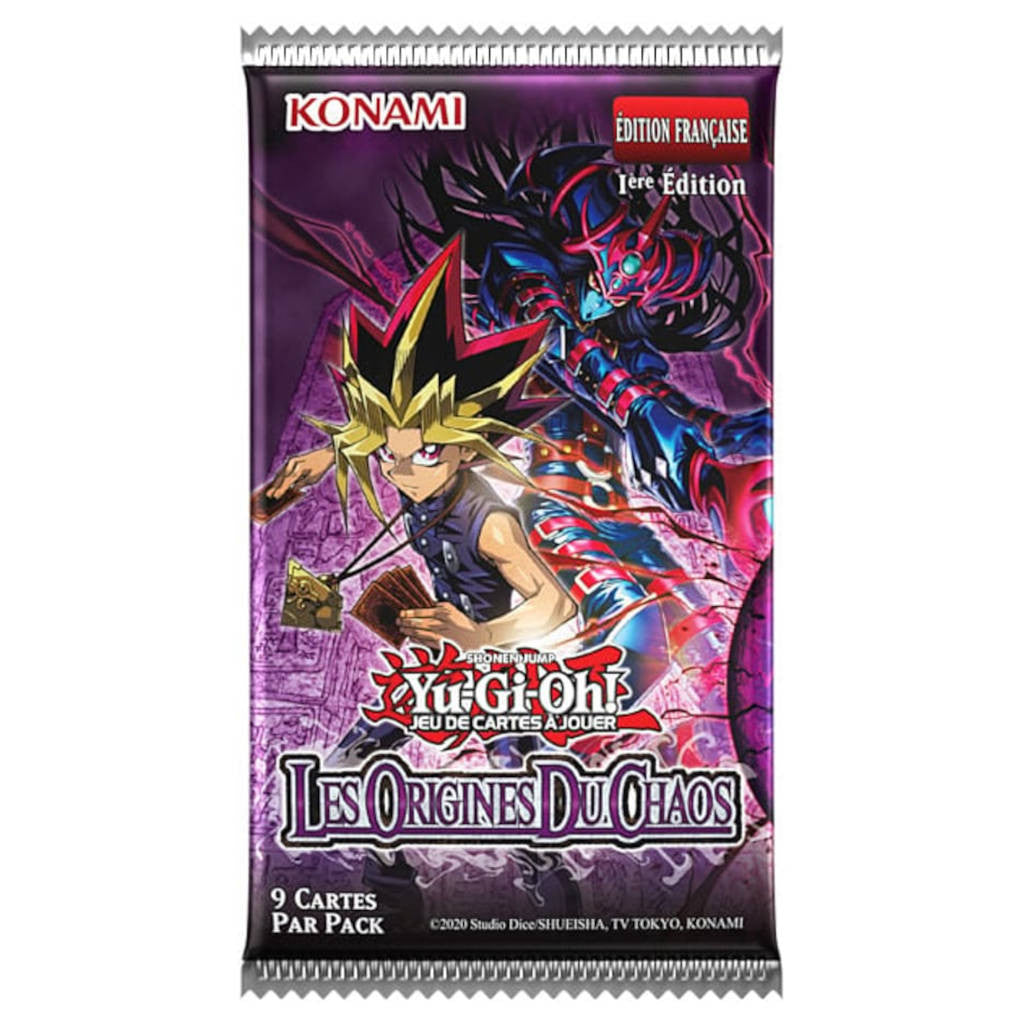 Yu-Gi-Oh! Booster de 9 cartes : Les Origines du Chaos